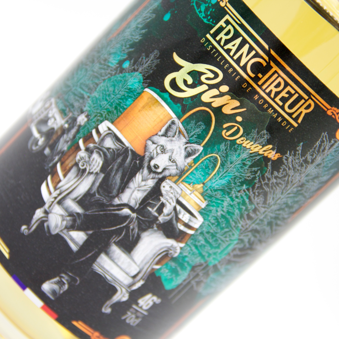 Gin 'Douglas' Distillerie FrancTireur