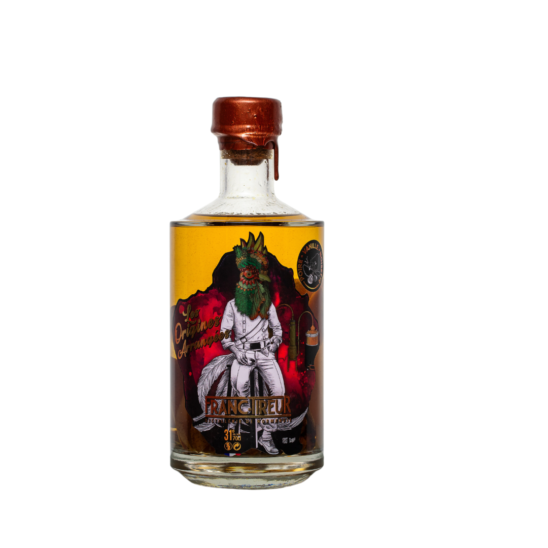 Rhum "Les Origines Arrangées" Poire Vanille Noisette