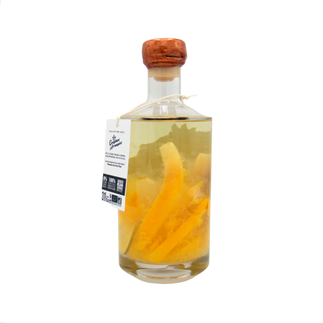 Rhum "Les Origines Arrangées" Mangue Citron